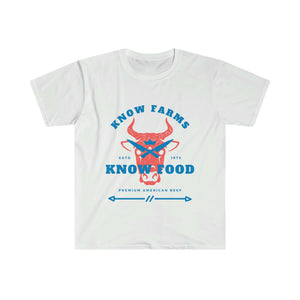 Know Farms, Know Food American Beef Softstyle T-Shirt