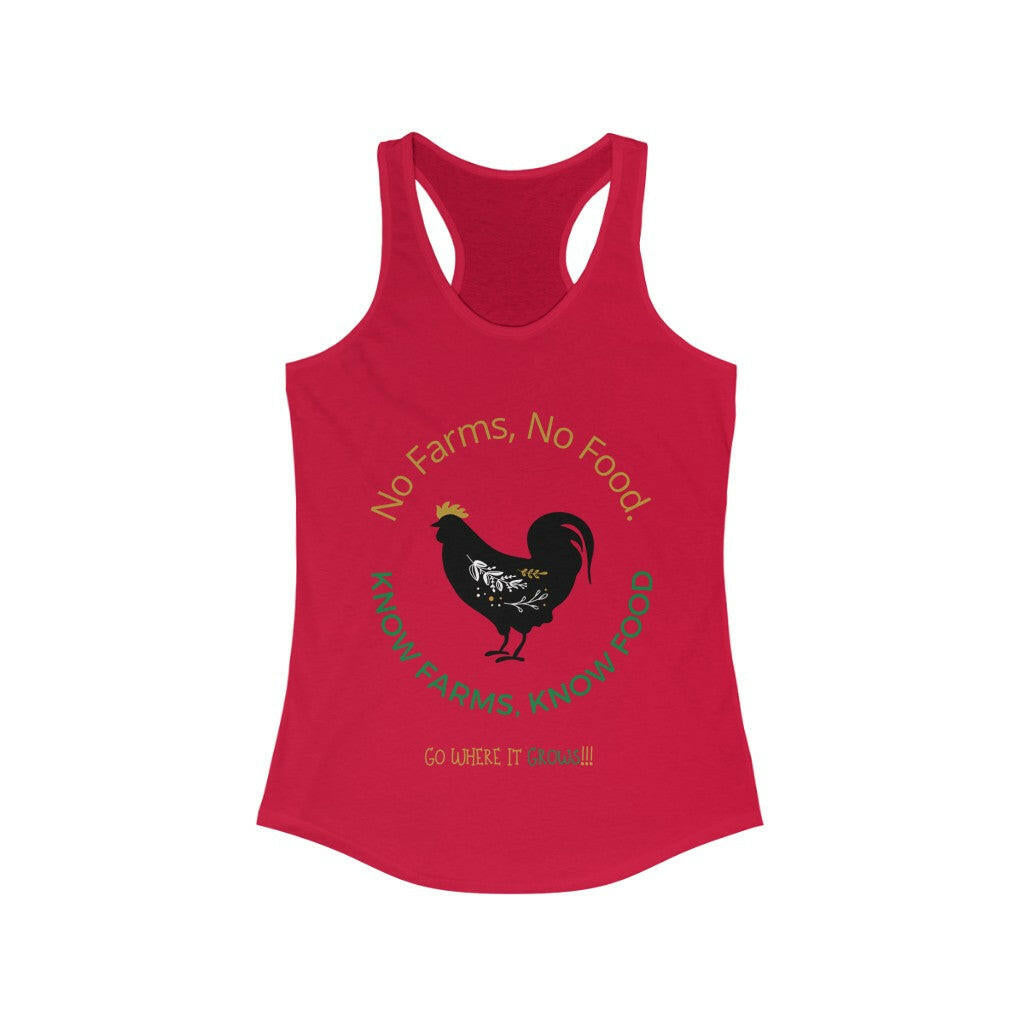 Know Farms - Women's Racerback Tank - Pledge Project