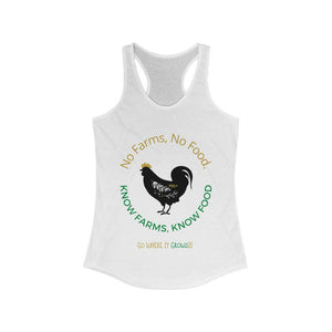 Know Farms - Women's Racerback Tank - Pledge Project