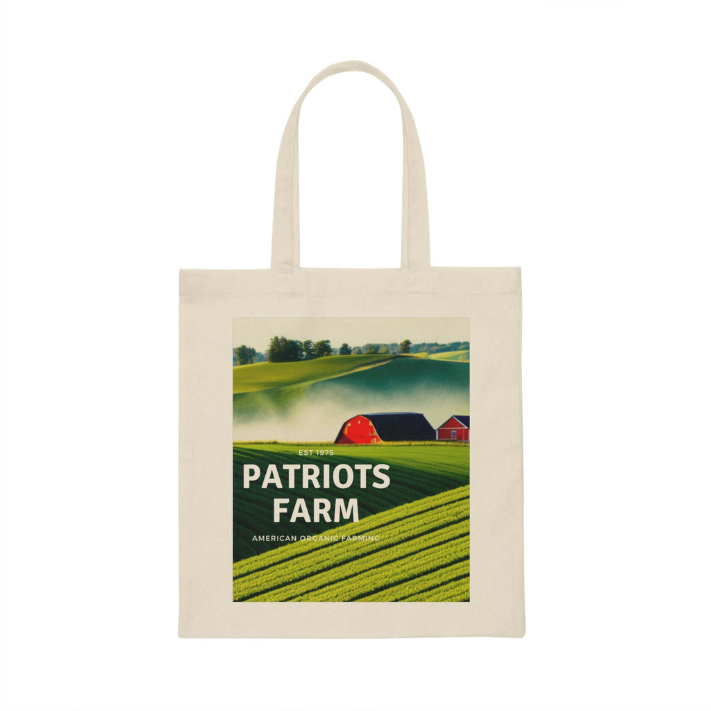 Patriots Farm Canvas Tote Bag.