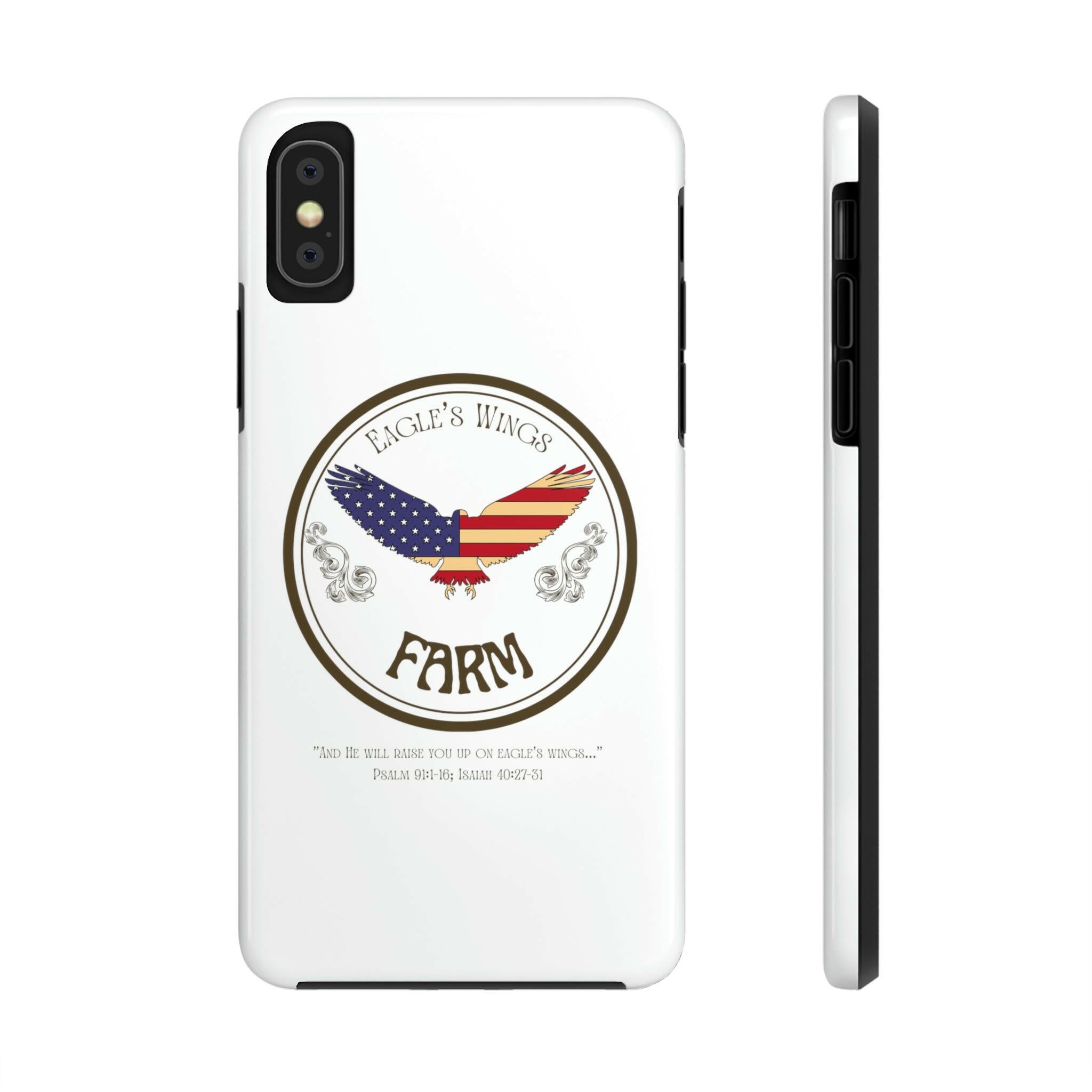 Eagle's Wings Farm - Tough iPhone Cases.