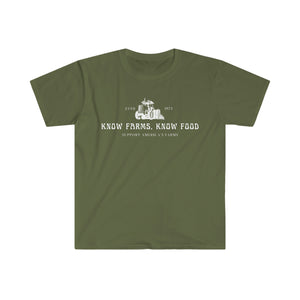 Know Farms, Know Food Support America's Farms Softstyle T-Shirt