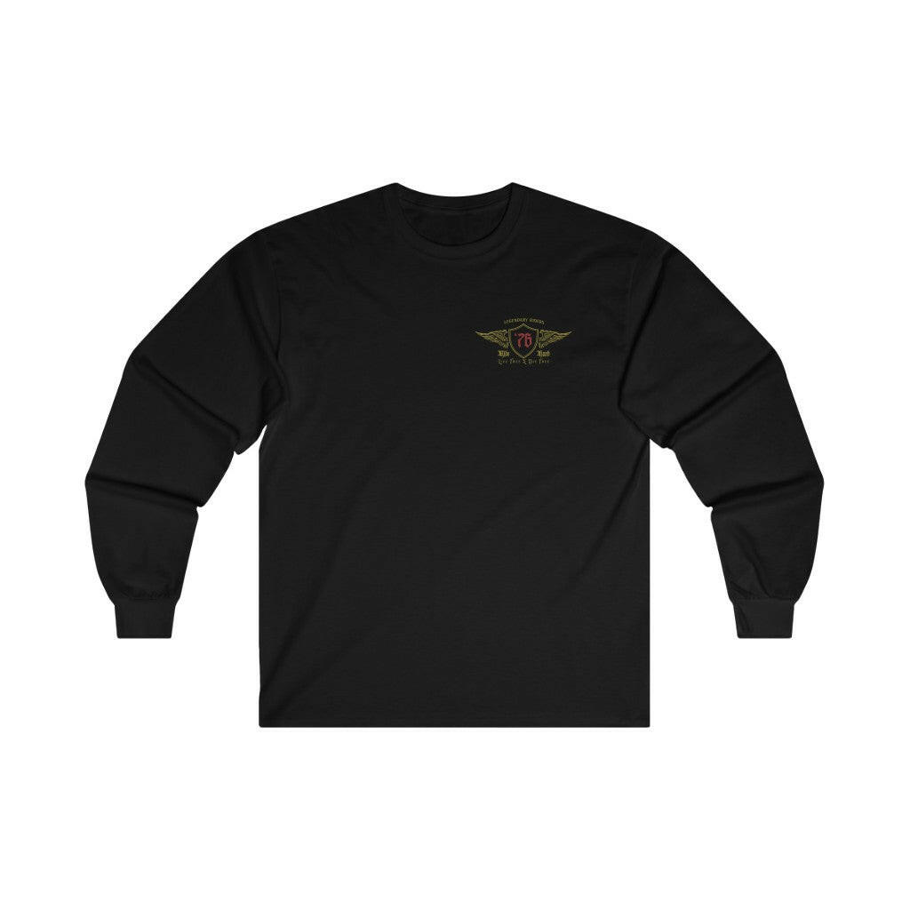 American Patriots Motorcycle Club - Long Sleeve Tee - Free Shipping - Pledge Project