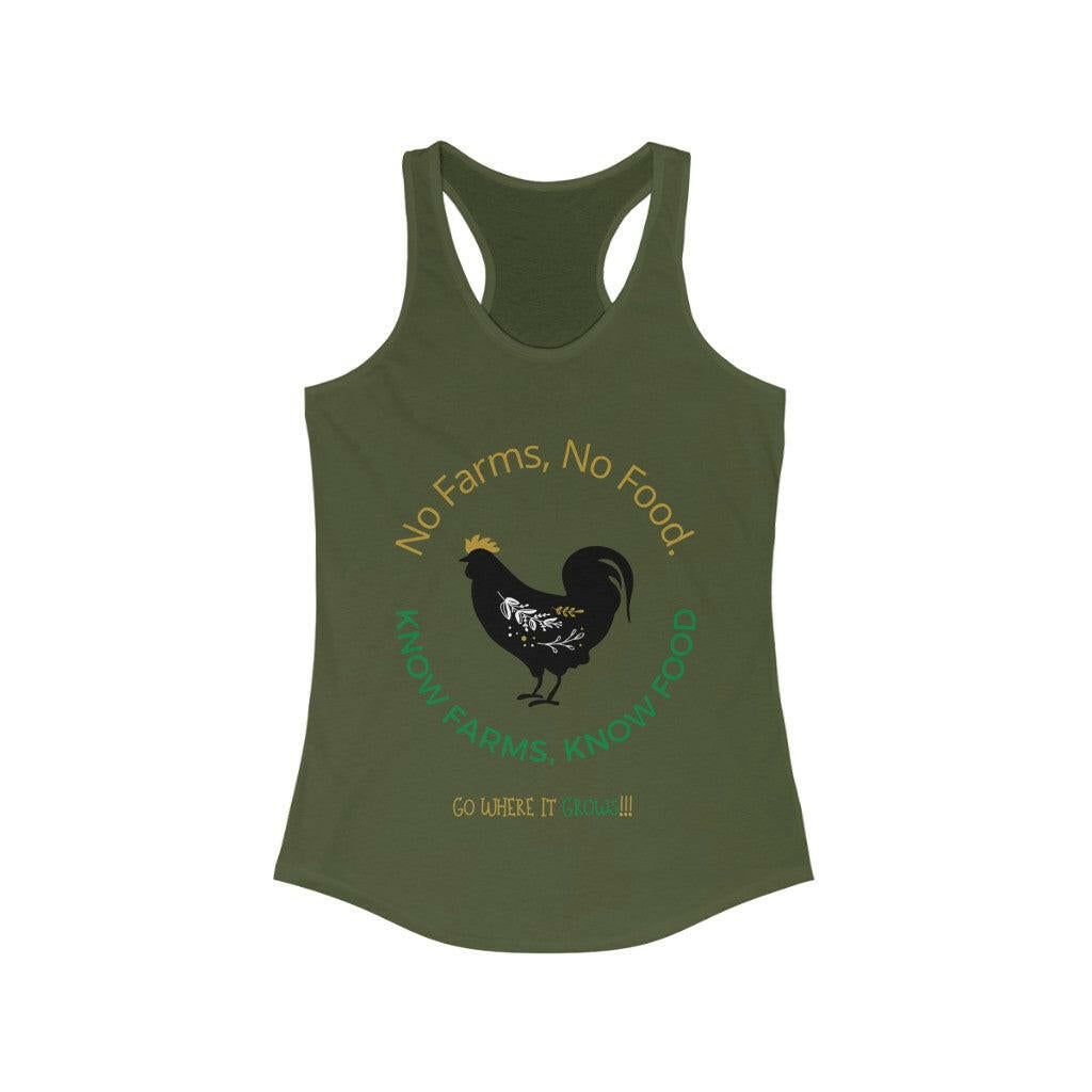 Know Farms - Women's Racerback Tank - Pledge Project