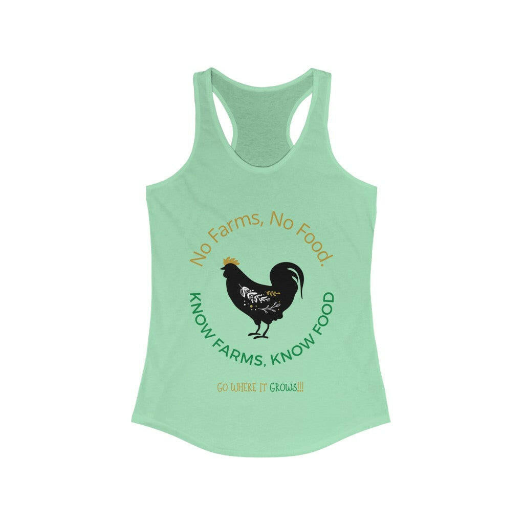 Know Farms - Women's Racerback Tank - Pledge Project