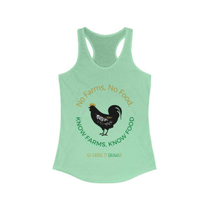 Know Farms - Women's Racerback Tank - Pledge Project