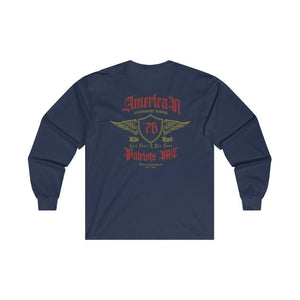 American Patriots Motorcycle Club - Long Sleeve Tee - Free Shipping - Pledge Project