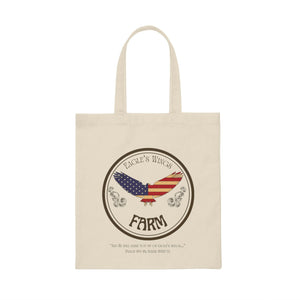 Eagle's Wings Farm Canvas Tote Bag.