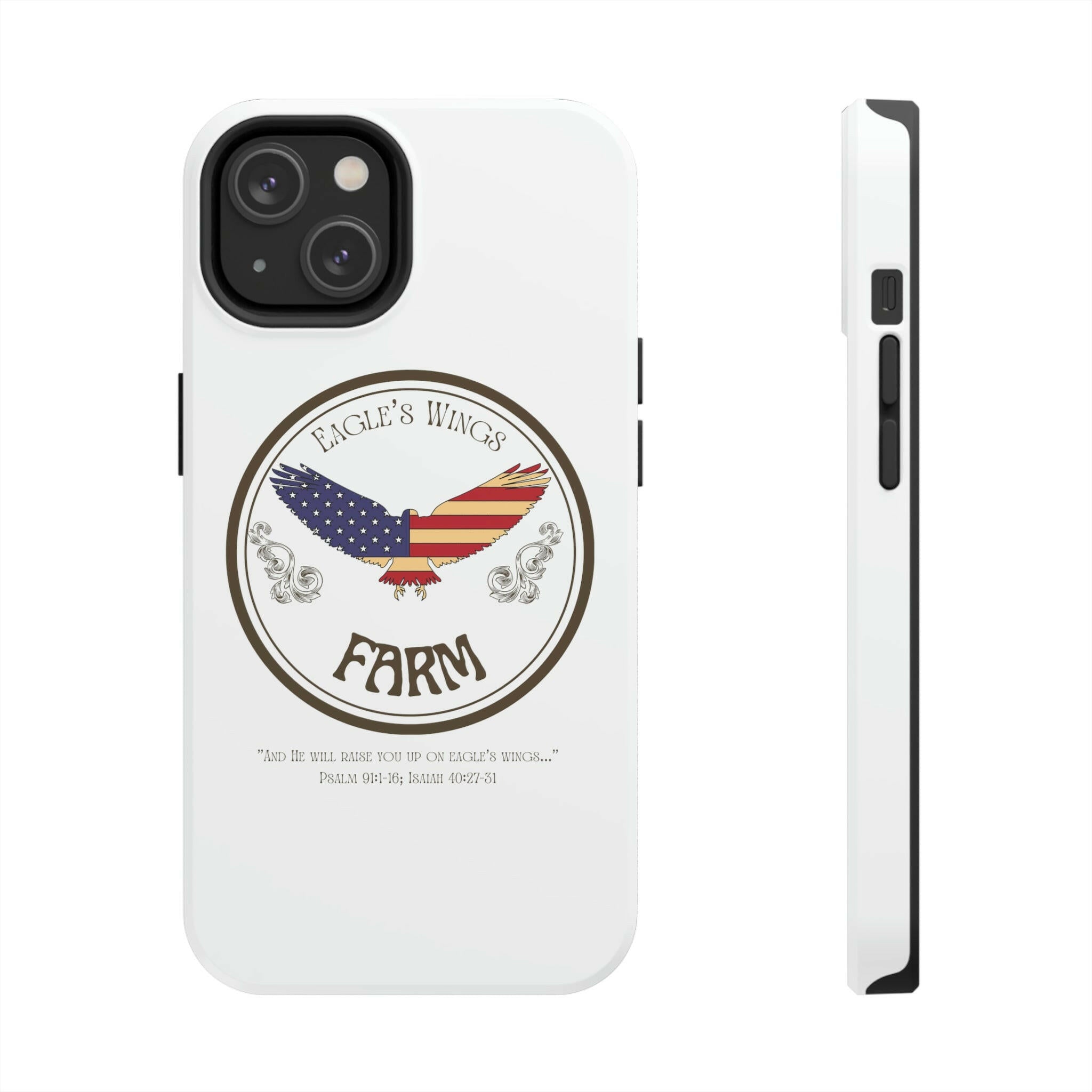 Eagle's Wings Farm - Tough iPhone Cases.