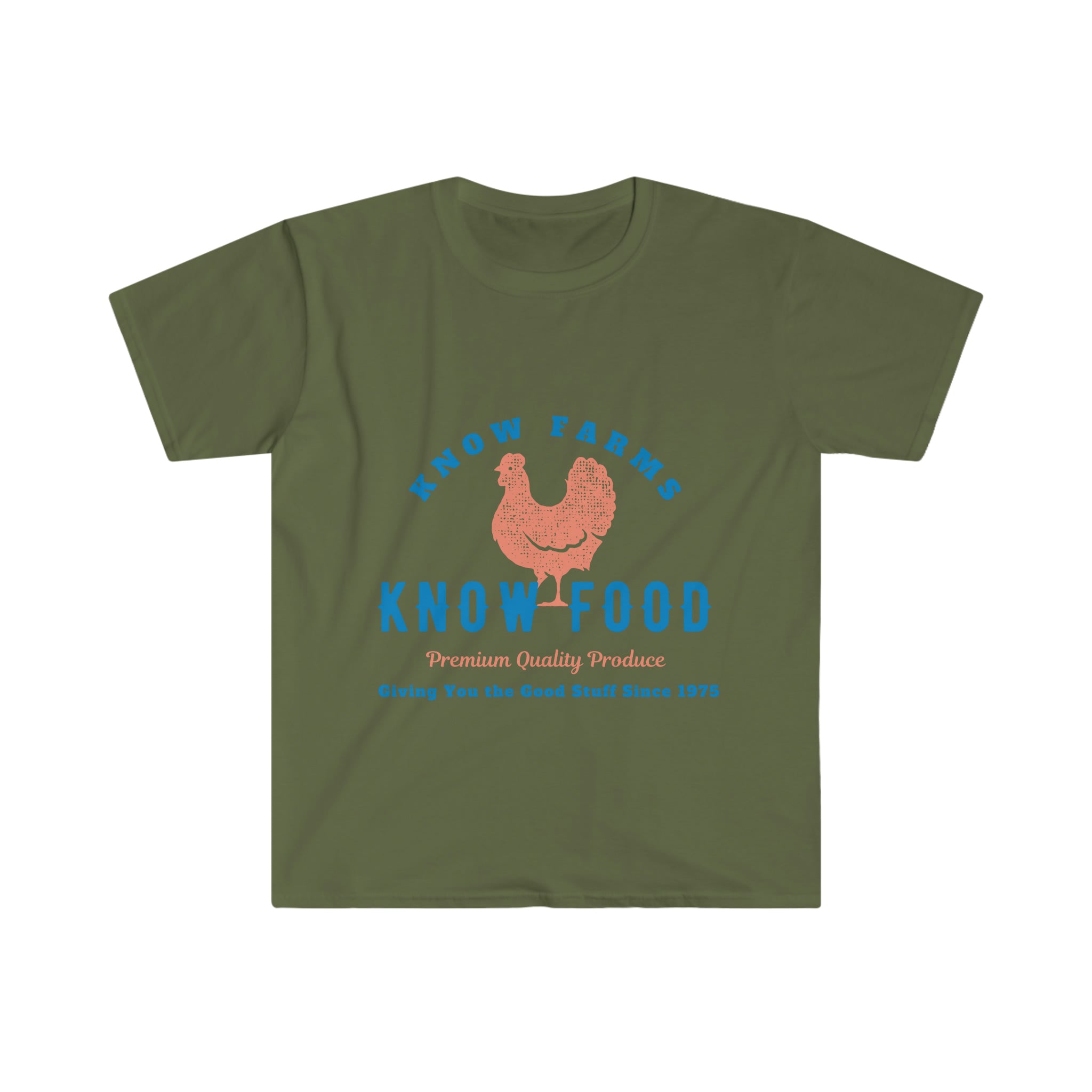 Know Farms, Know Food Good Stuff Softstyle T-Shirt