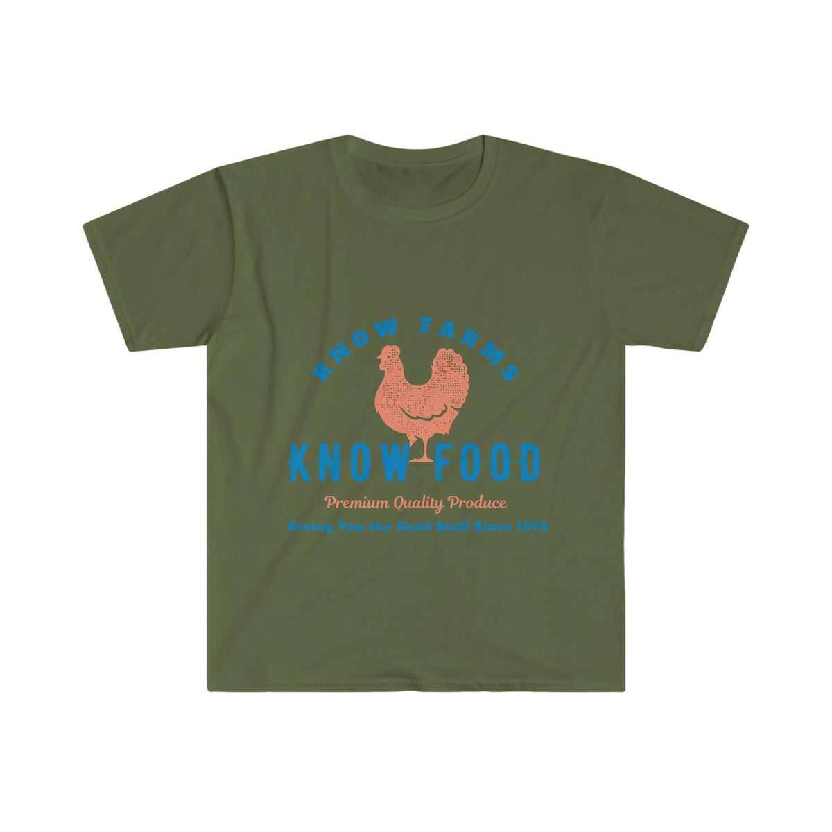 Know Farms, Know Food Good Stuff Softstyle T-Shirt | Pledge Project